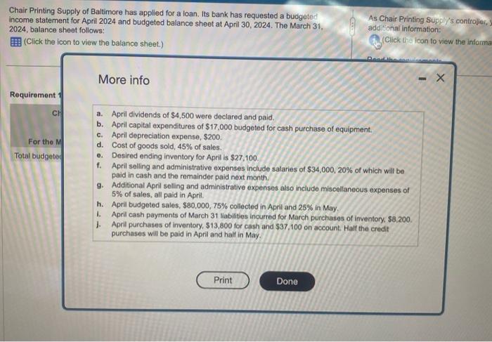 requirements for this question. They are listed in photos below. Will like/