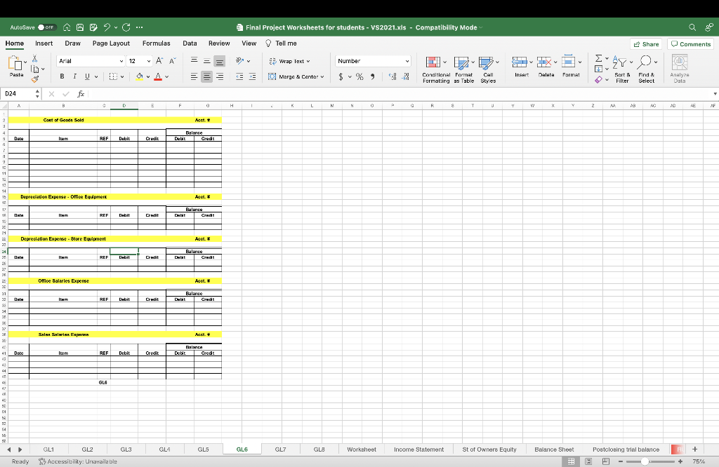 - debit Accumulated Depreciation - Store equipment - credit - 27,420 Capital