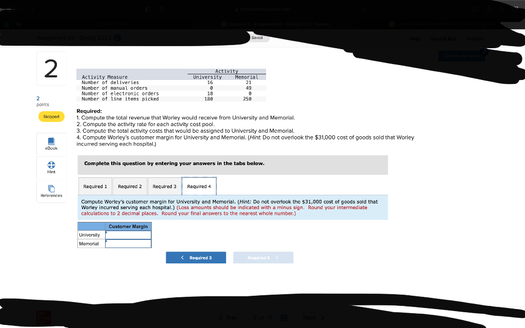 hospitals by marking up its cost of goods sold to those hospitals