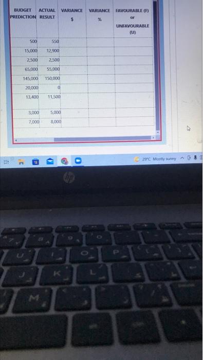 below by . calculating the vatances Calculating the variance % to 2