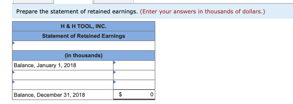 in thousands of dollars. Amounts to be deducted should be indicated by