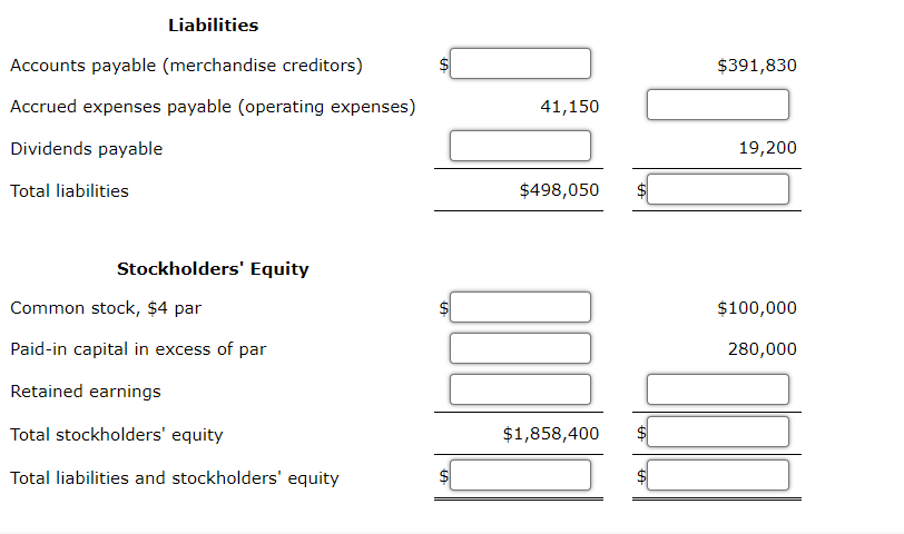 company is in an uproar. Yearly financial statements are being prepared, but