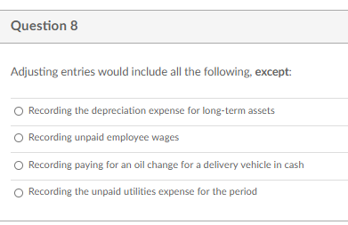 and assets both decrease. Use necessary amounts from the following list to