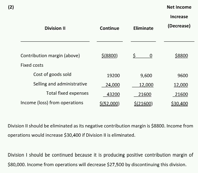 the answers I need the calculation to show how we got these