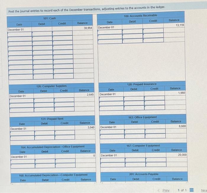 transaction/event, select "No journal entry required" in the first account field. Journal