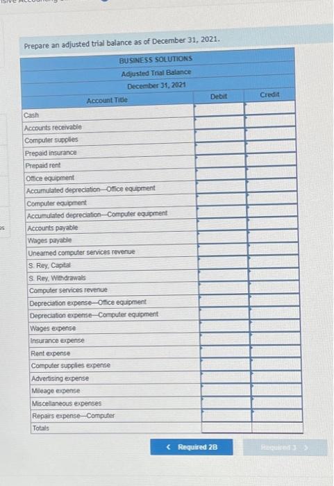 entry worksheet 456 The December 31 inventory count of computer supplies shows