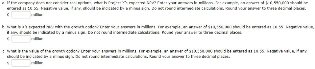 Singh Development Co. is deciding whether to proceed with Project X. The