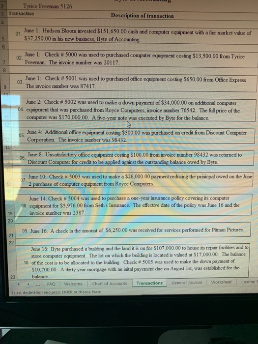  On transaction 32, 34, and 36 I have something wrong so