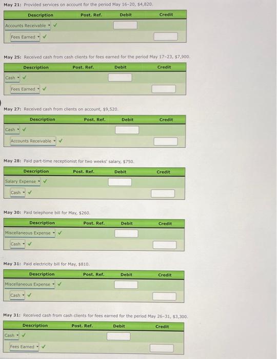 refer to the objectives for each chapter covered as a review of