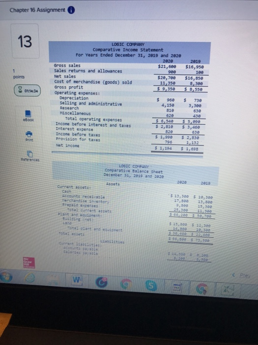  Chapter 16 Assignment 2019 $16,95 160 $16,85e 8.30 $ 8, sse