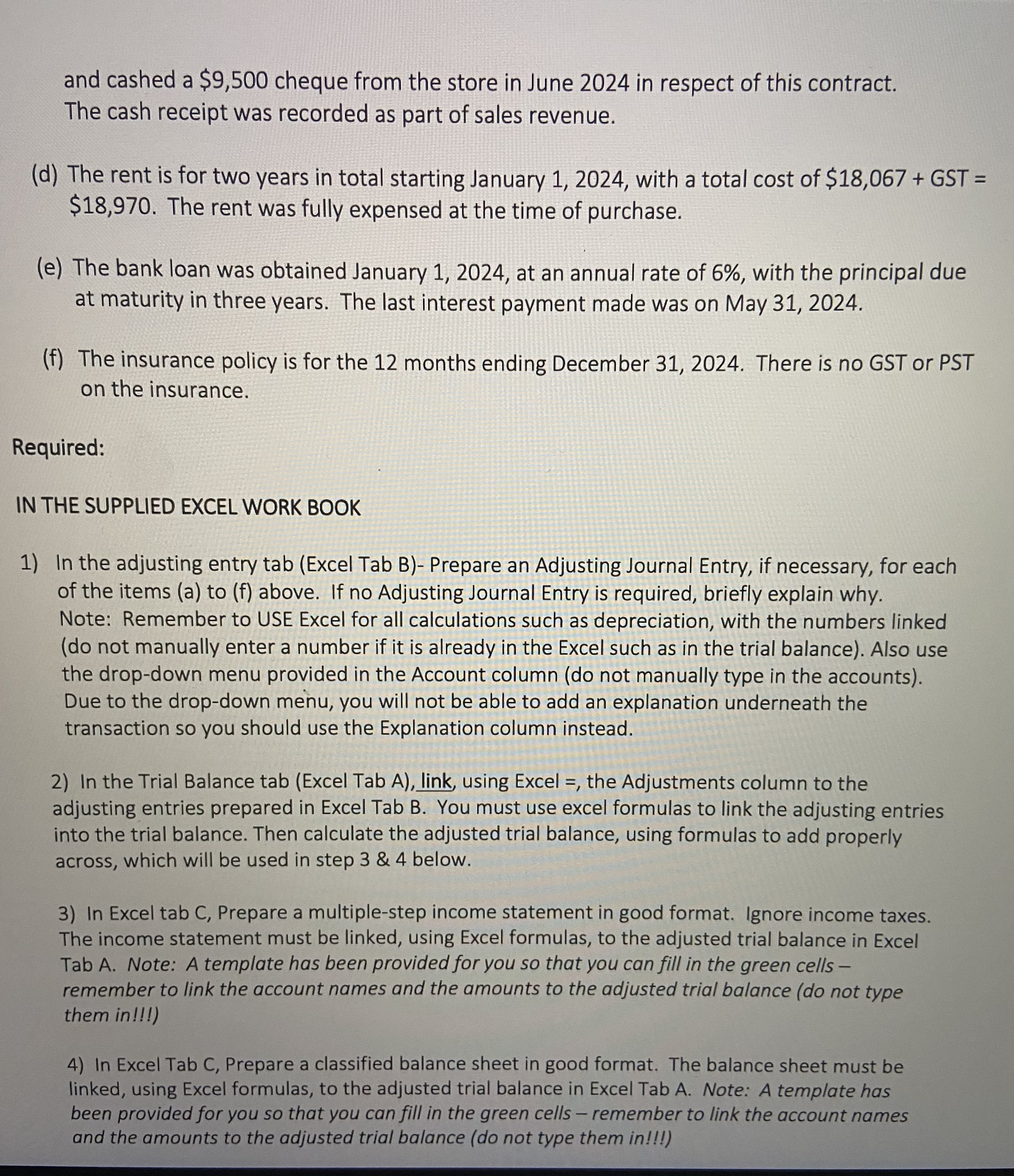  Question # 1 In order to properly understand the intermediate accounting