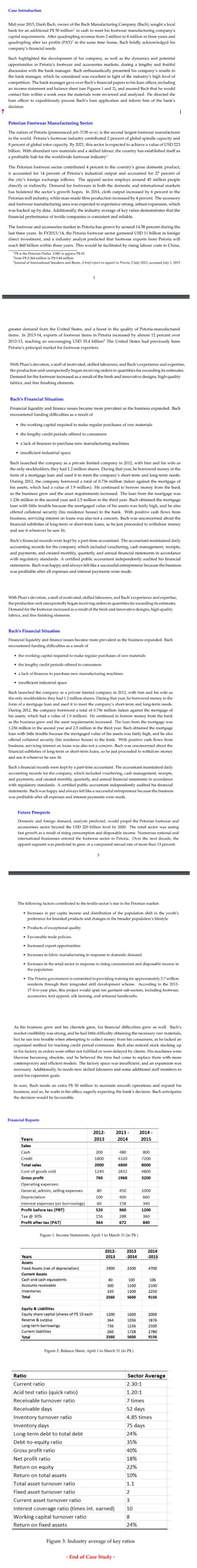  I only need 3. Case Introduction Mid-year 2015, Danh Bach, owner