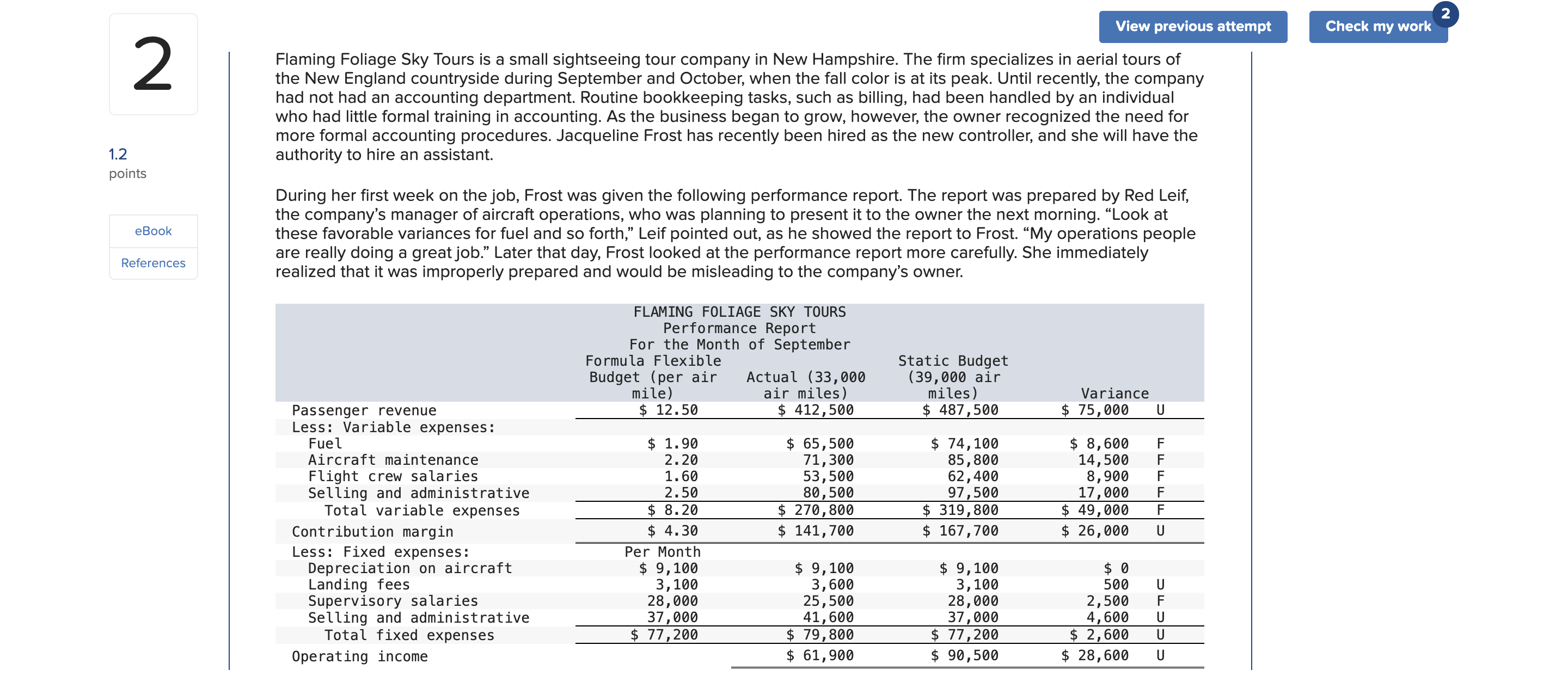  22 Required information Complete this question by entering your answers in