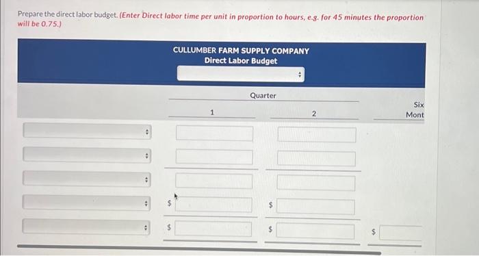 0.75 .1 Cullumber Farm Supply Company manufactures and sells a pesticide called