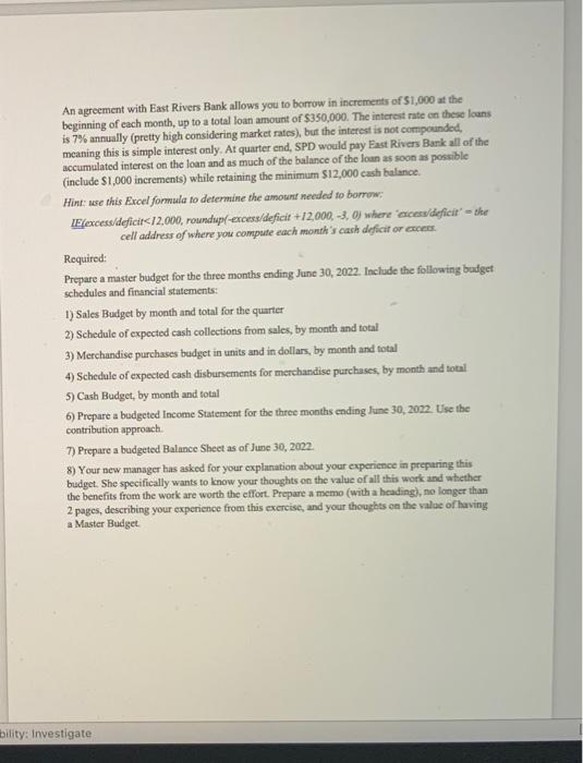 which is requirement 5 Case Study 1 MBA 6150 Summer 2022, Block