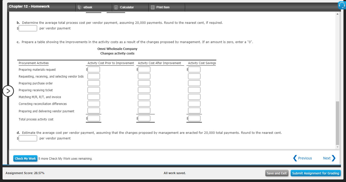 activities that transforms a materials requisition into a vendor check. The process