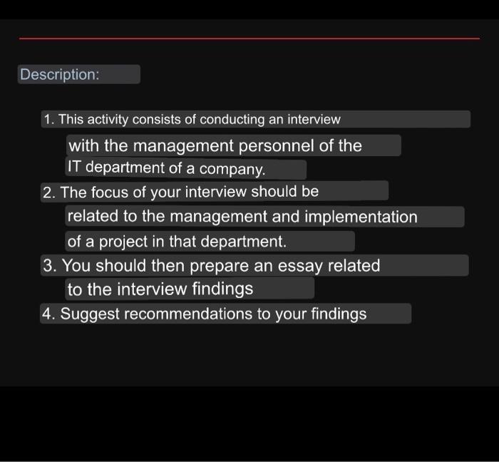  4. Suggest recommendations to your findings