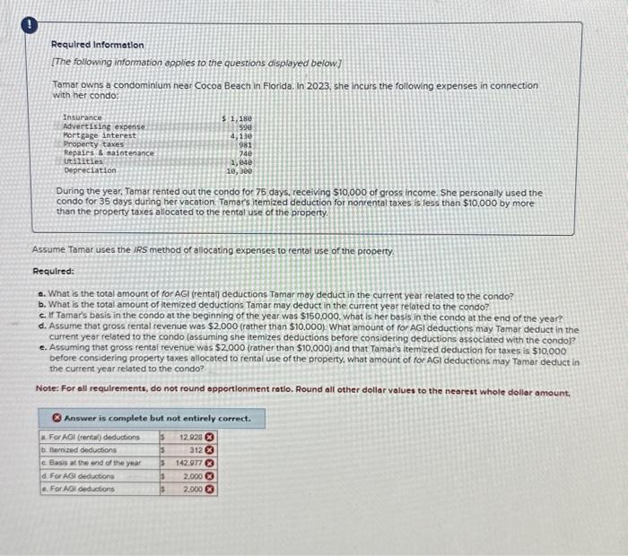 can someone please help me and show me steps. Required Information [The