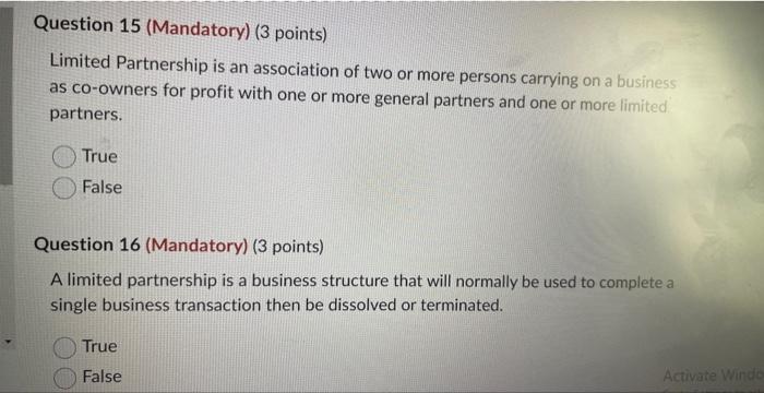 partnership says that a general partnership is nothing more than a collection