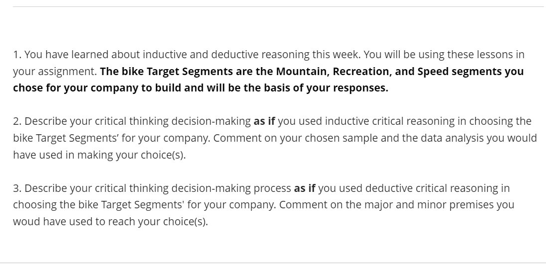please help me out. 1 paragraph for each question 1. You have