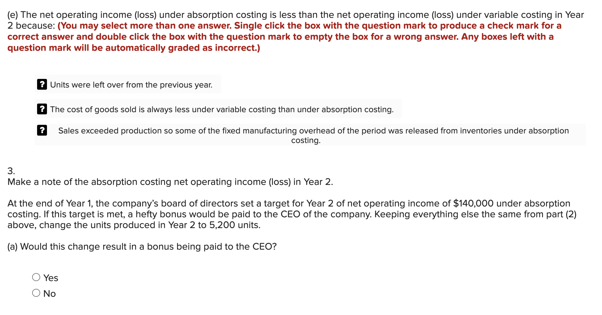 Data & & & \\ \hline Selling price per unit & $50