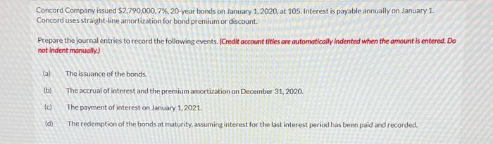 URGENT: Please answer both the questions for a thumbs up! Concord