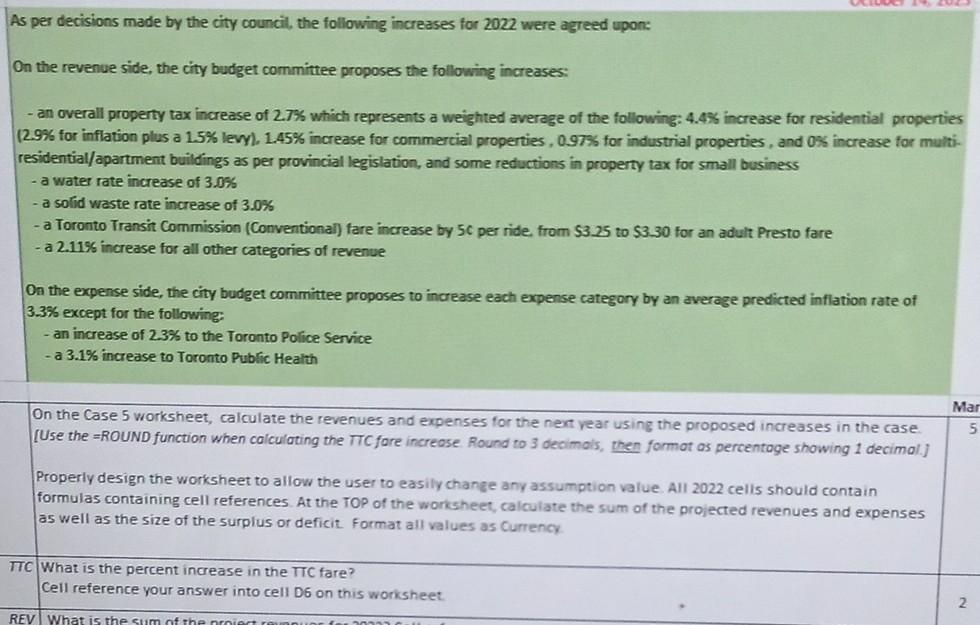  Can you please solve this in an excel file? As per