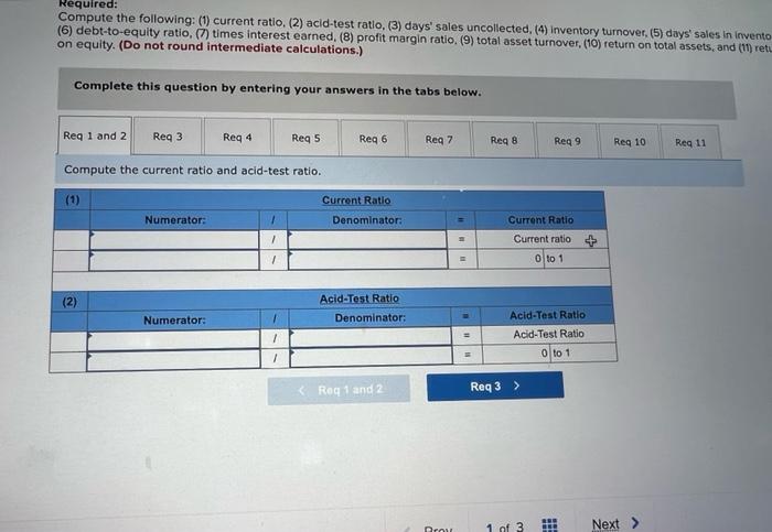 year-end financial statements of Cabot Corporation follow. (All sales were on credit;