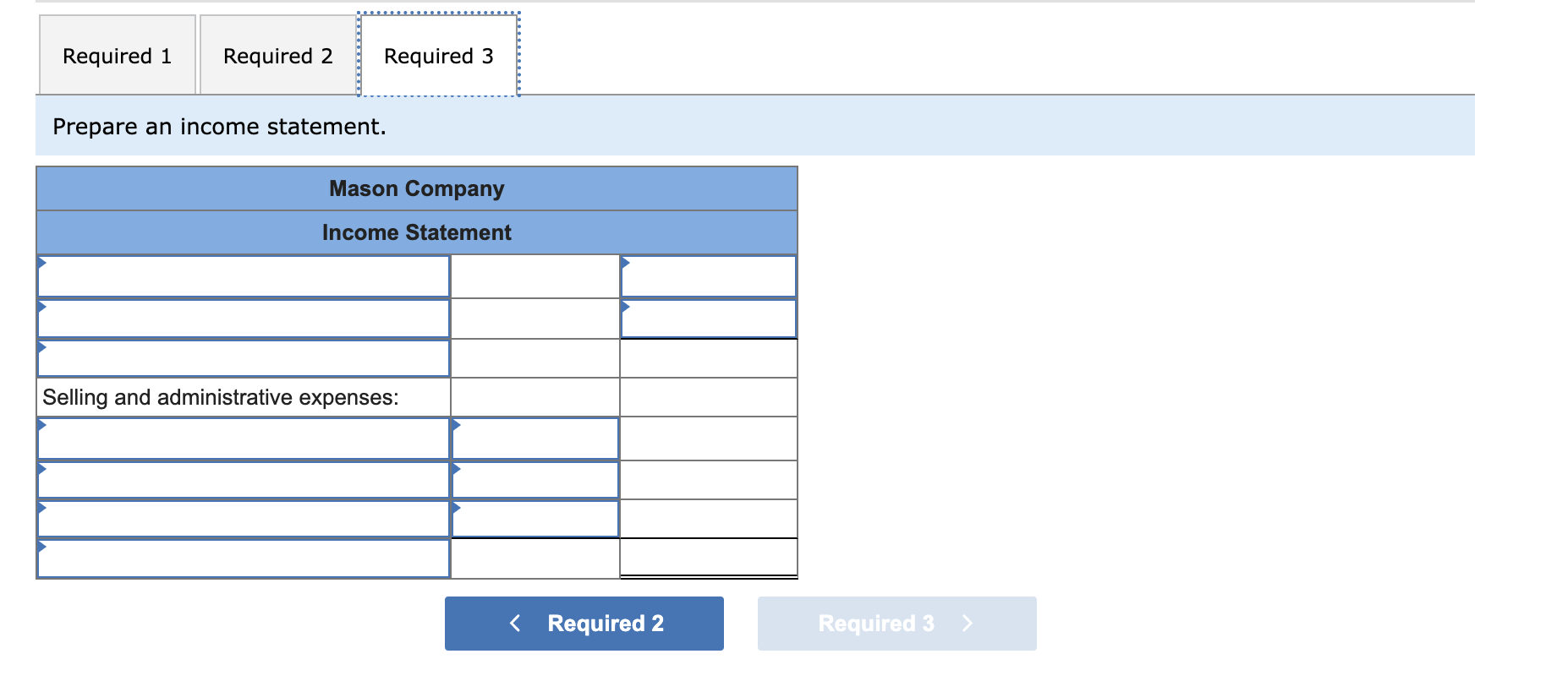 2. Prepare a schedule of cost of goods sold. Assume that the