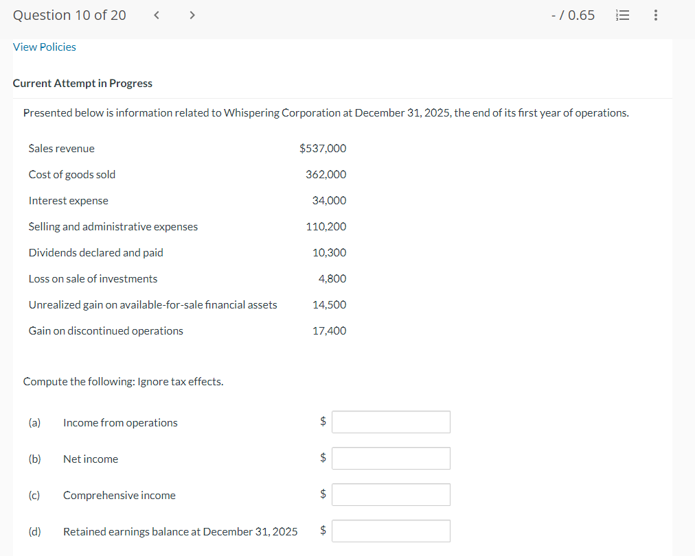  Current Attempt in Progress Presented below is information related to Whispering