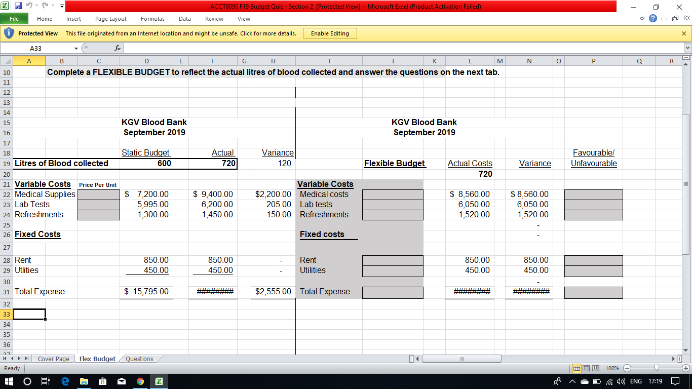 question 1: what information stands out when we compare our flexible