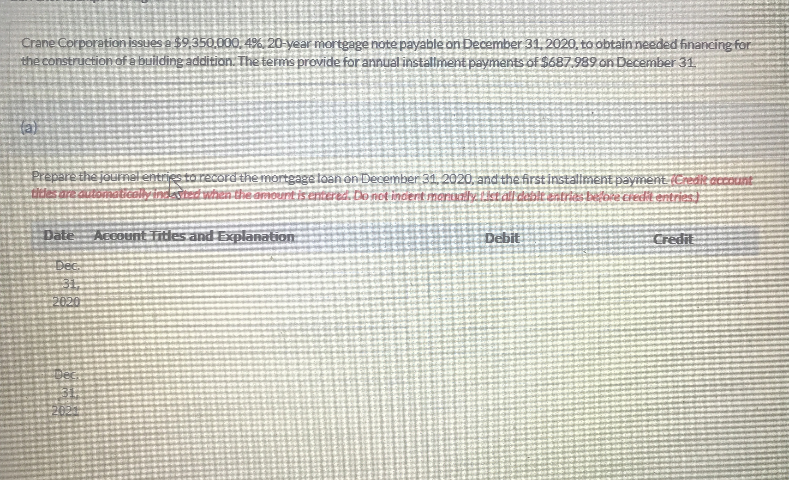  Crane Corporation issued 2,100,9%, year, $1,000 bonds dated January 1,2022, at