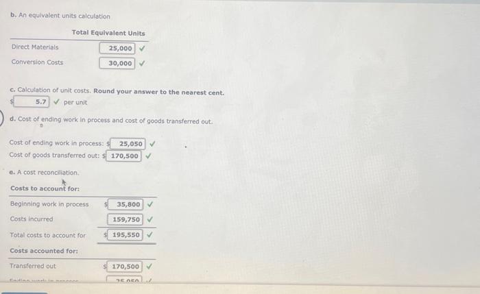 perunit d. Compute the following. For interim computations, carry amounts out to