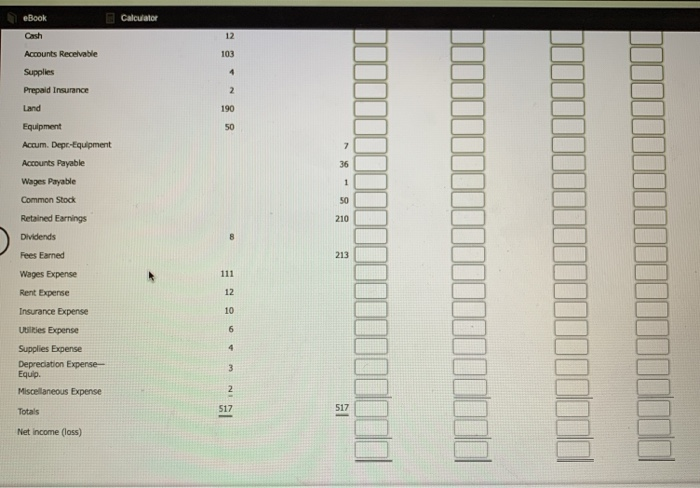 Sheet Account Title Dr. Cr. Dr. Cr. Dr. Cr. Cash 12 Accounts