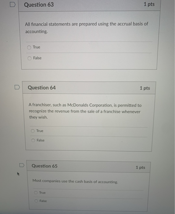 ignored Interest on monies borrowed has not yet been recorded Question 55