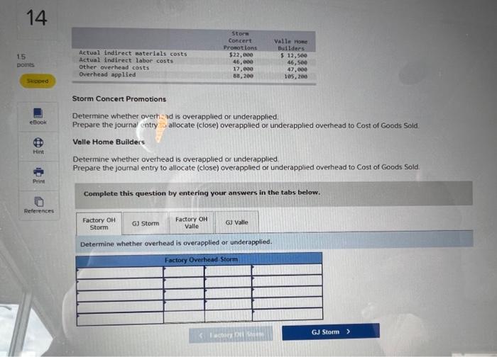 Please help me with this question. Thank you so much! 14 15