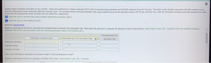  o Zapat makes handheld autor in two modes-basic and profession Zapata