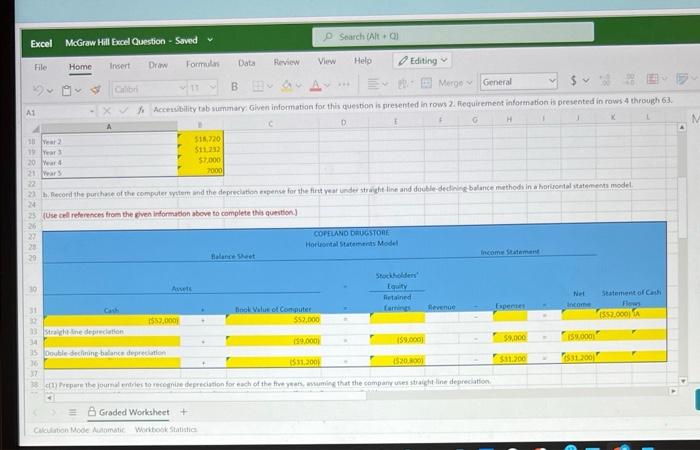 account field.) (Uhe cril references trom the given inkormation sbove to complete