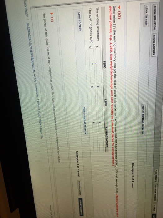 9 6,125 $9 Oct. 25 7,000$11 Determine the cost of goods available