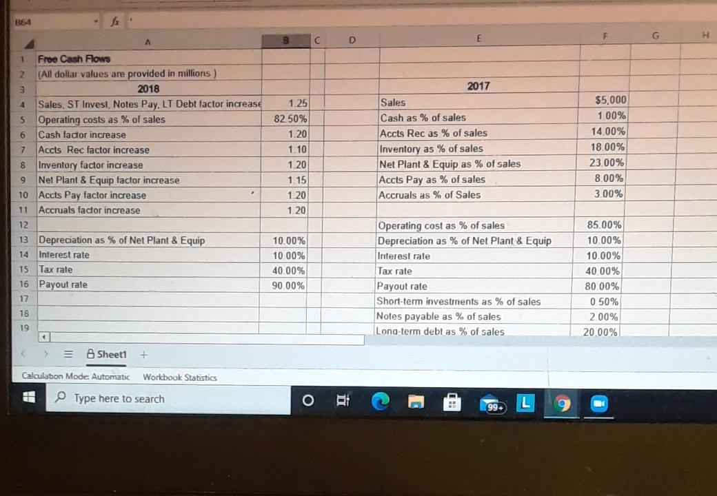 fill the green column please H A 8 D 1.25 82.50%