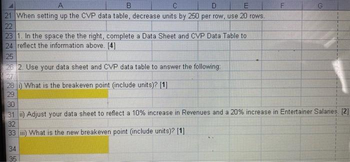 as well as i), ii), and iii) 4 The Oasis is a