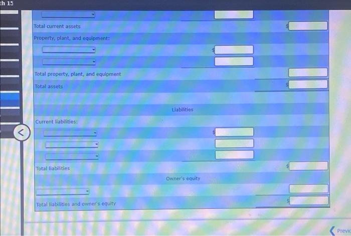 on hand on May 31 4,000 d. Depreciation for the current year