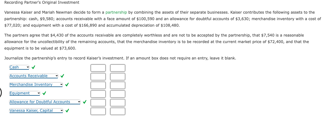 of Lorraine Grecco and Carrie Rosenfeld have balances of $44,880 and $71,910,