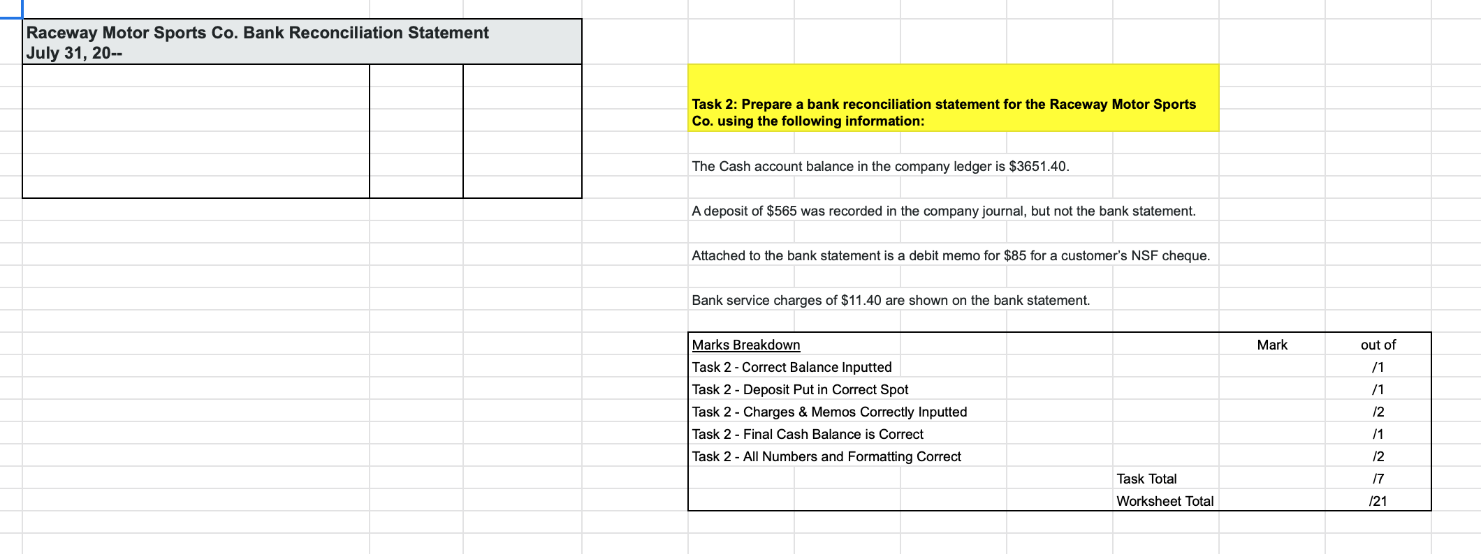the journal entries for the transactions posted here. The Journal template has