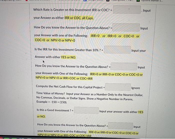 the Property at the End of 15 Years. 1. The Cost to