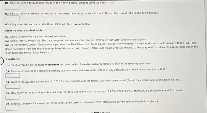 of current position using financial statement analysis. - Extract information from a