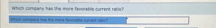 current ratio for Ferris Air and Oceanic Airlines. 1-b. Which company has