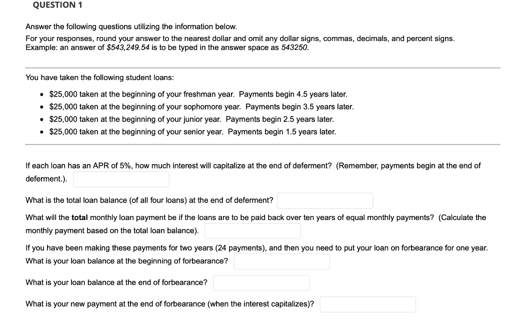  Answer the following questions utilizing the information below. For your responses,