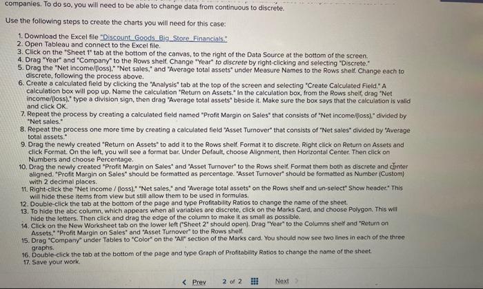  companies. lo do so, you will need to be able to