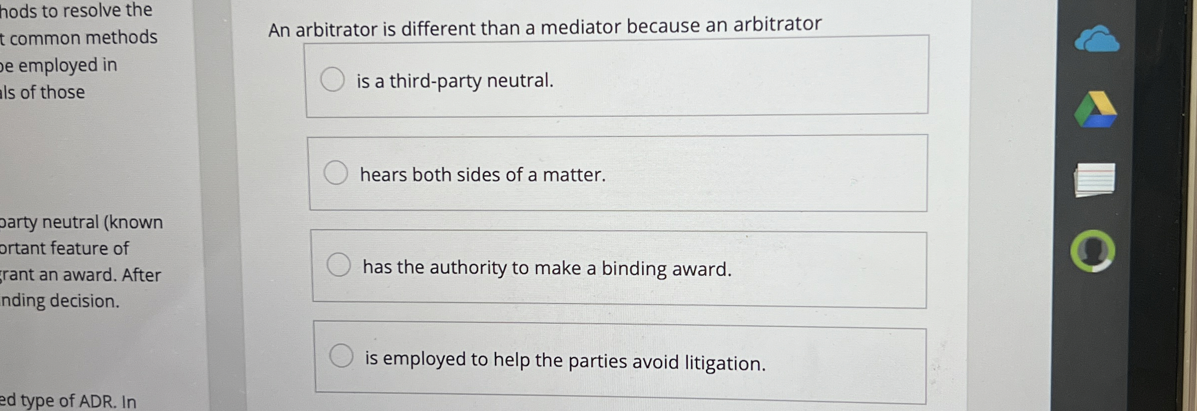  hods to resolve the t common methods e employed in Is